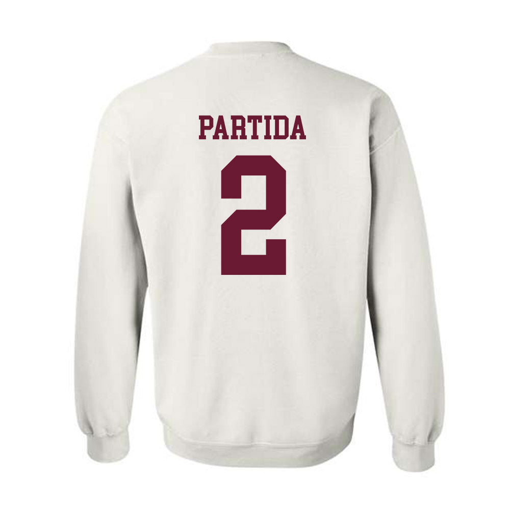 Texas A&M - NCAA Baseball : Nico Partida - Classic Shersey Crewneck Sweatshirt-1