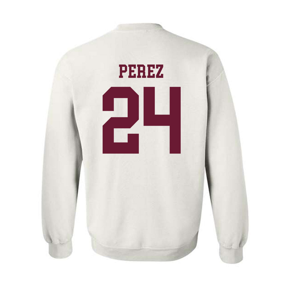 Texas A&M - NCAA Softball : Mya Perez - Classic Shersey Crewneck Sweatshirt-1