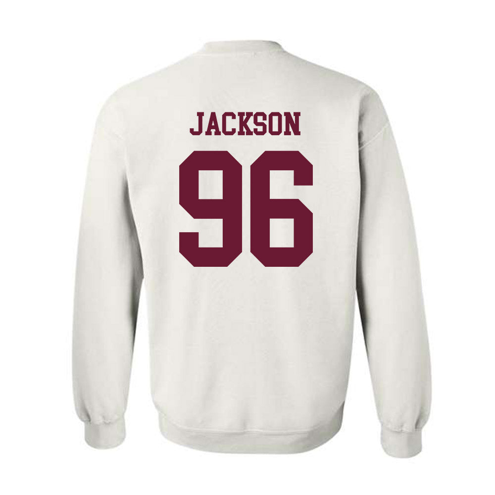 Texas A&M - NCAA Football : Nathan Jackson - Classic Shersey Crewneck Sweatshirt-1