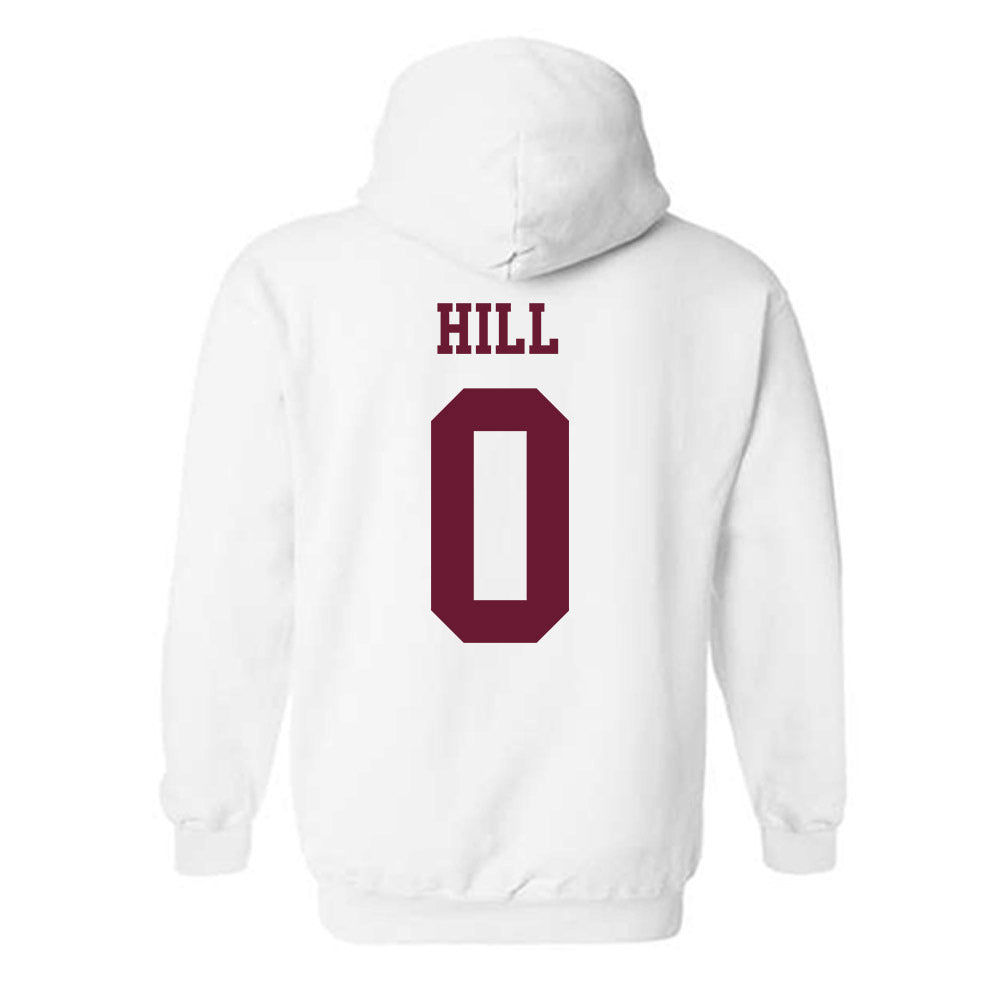 Texas A&M - NCAA Men's Basketball : Marcus Hill - Classic Shersey Hooded Sweatshirt-1