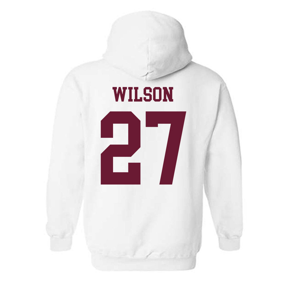 Texas A&M - NCAA Women's Soccer : Hayden Wilson - Classic Shersey Hooded Sweatshirt-1