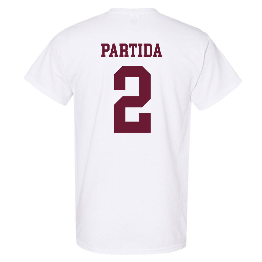 Texas A&M - NCAA Baseball : Nico Partida - Classic Shersey T-Shirt-1