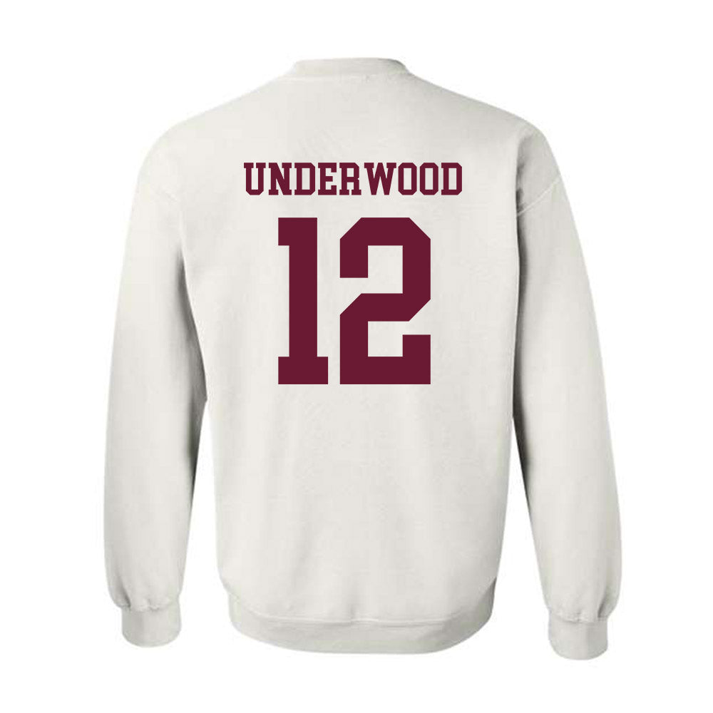 Texas A&M - NCAA Women's Volleyball : Ava Underwood - Classic Shersey Crewneck Sweatshirt-1