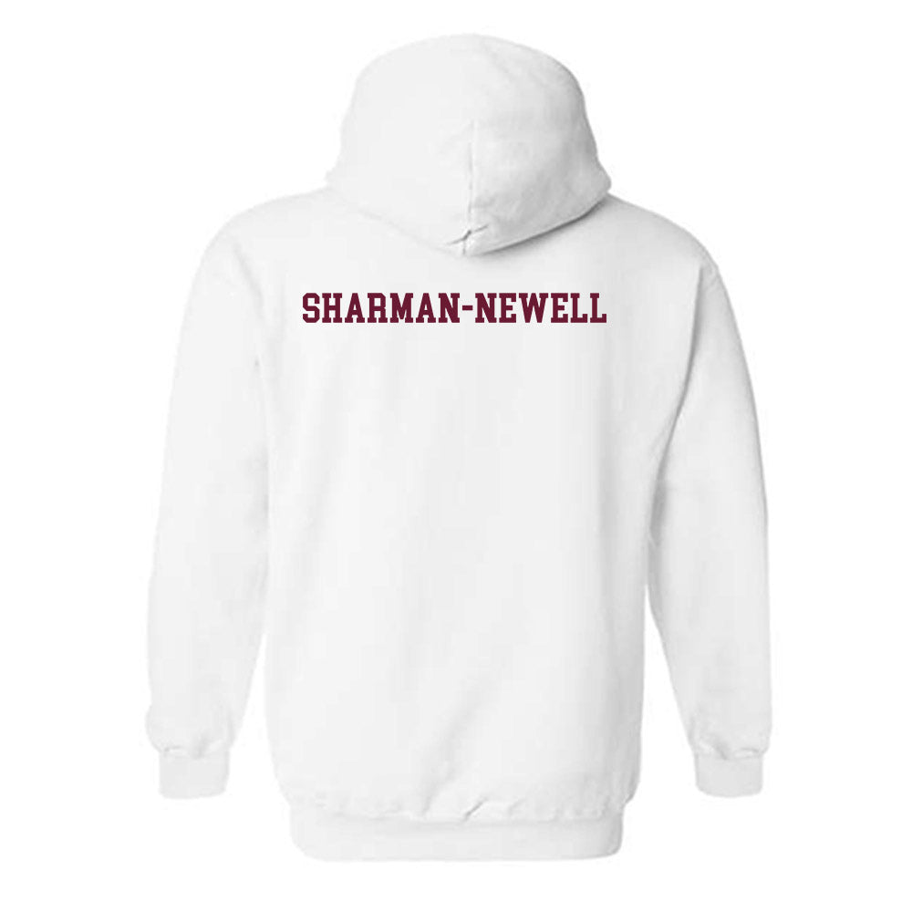 Texas A&M - NCAA Men's Track & Field : Reese Sharman-Newell - Classic Shersey Hooded Sweatshirt-1