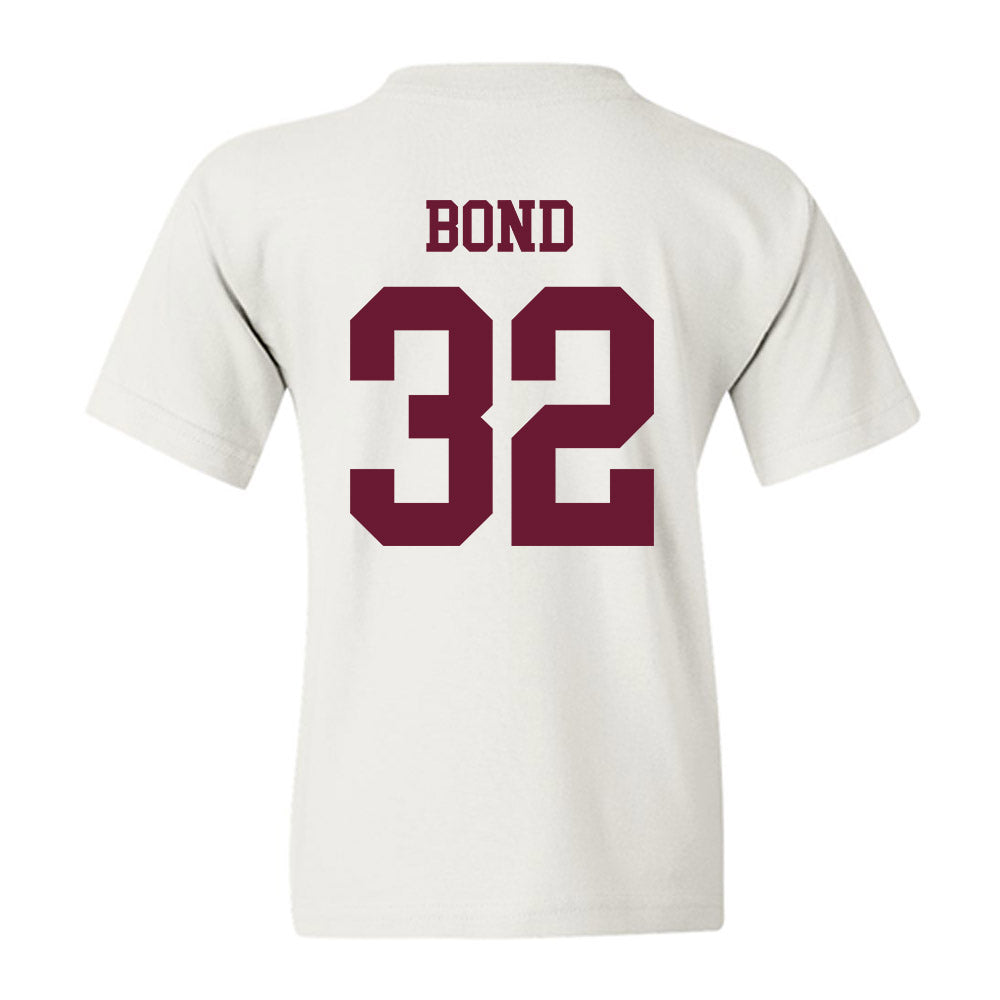 Texas A&M - NCAA Baseball : Hunter Bond - Classic Shersey Youth T-Shirt-1