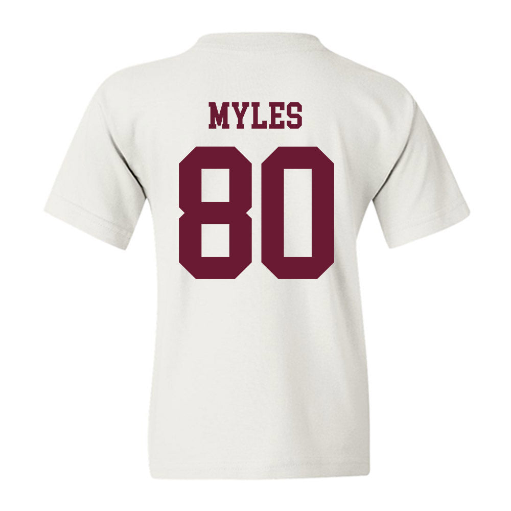 Texas A&M - NCAA Football : Jerome Myles - Classic Shersey Youth T-Shirt-1