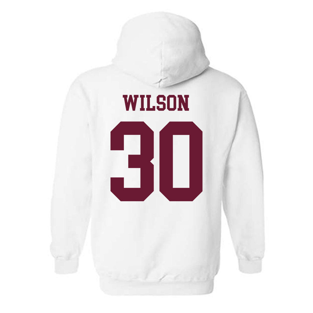 Texas A&M - NCAA Baseball : Kaiden Wilson - Classic Shersey Hooded Sweatshirt-1
