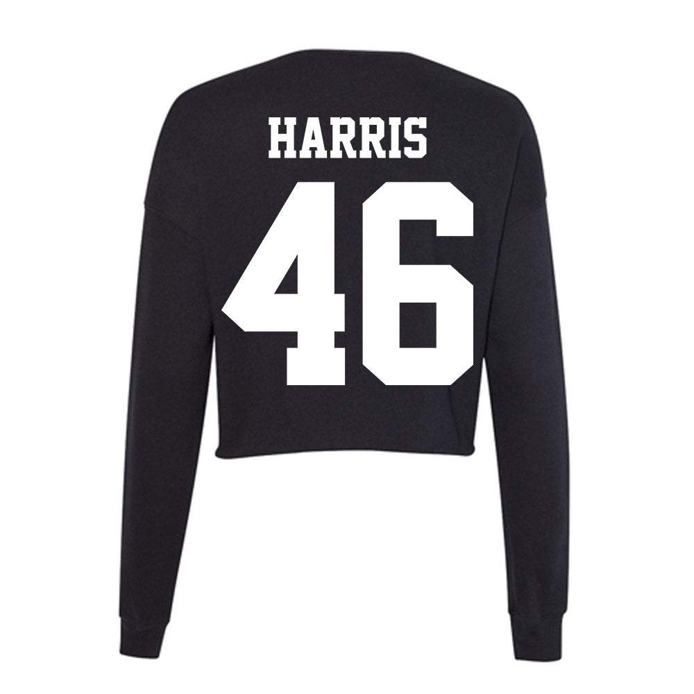 Penn State - NCAA Football : Cortez Harris - Classic Shersey Women's Cropped Crew Fleece-1