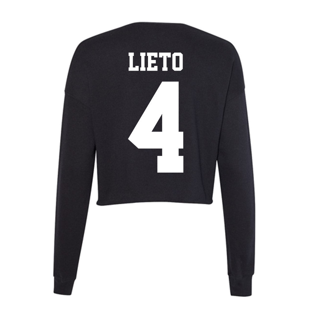 Penn State - NCAA Softball : Natalie Lieto - Classic Shersey Women's Cropped Crew Fleece-1