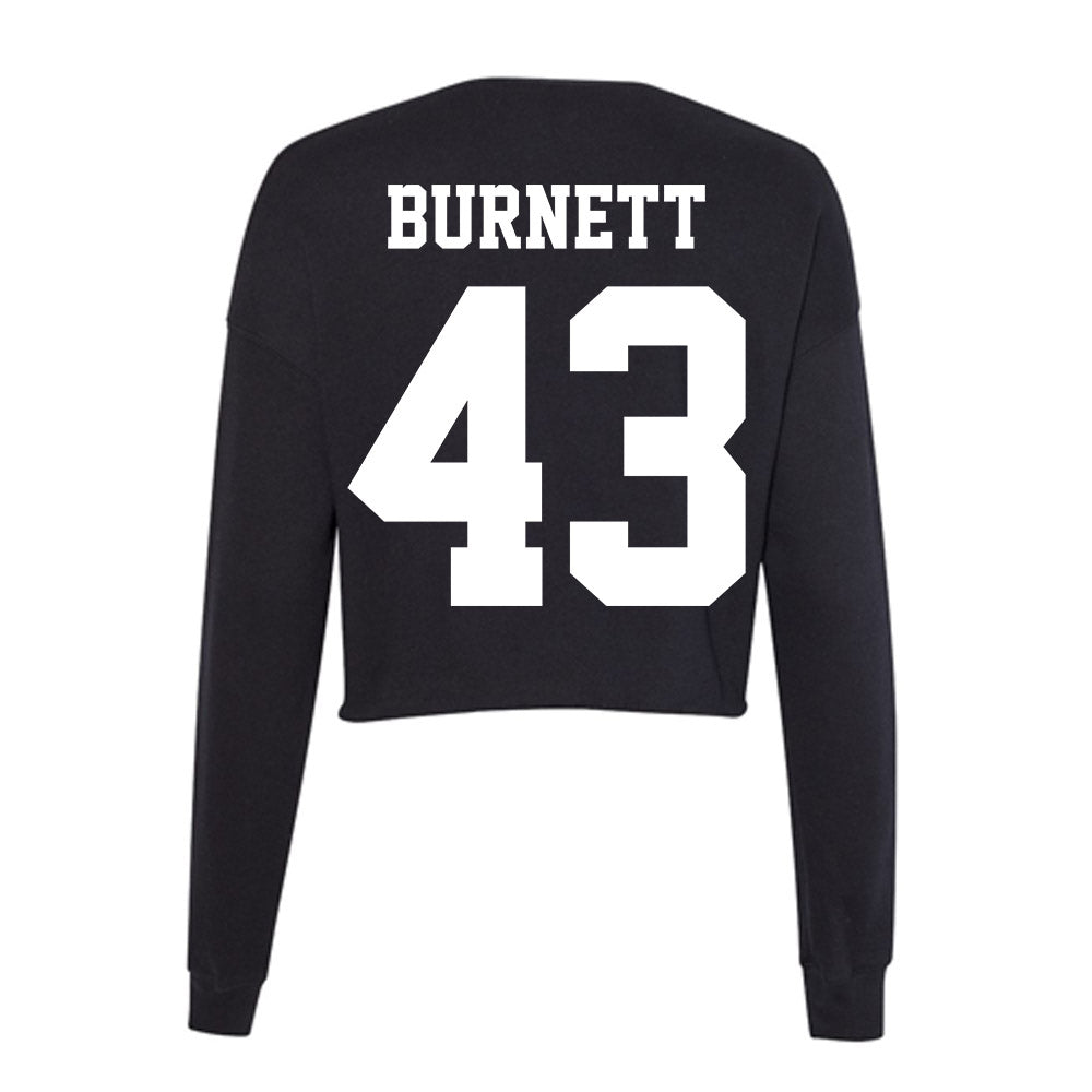 Penn State - NCAA Football : Dayshaun Burnett - Classic Shersey Women's Cropped Crew Fleece-1