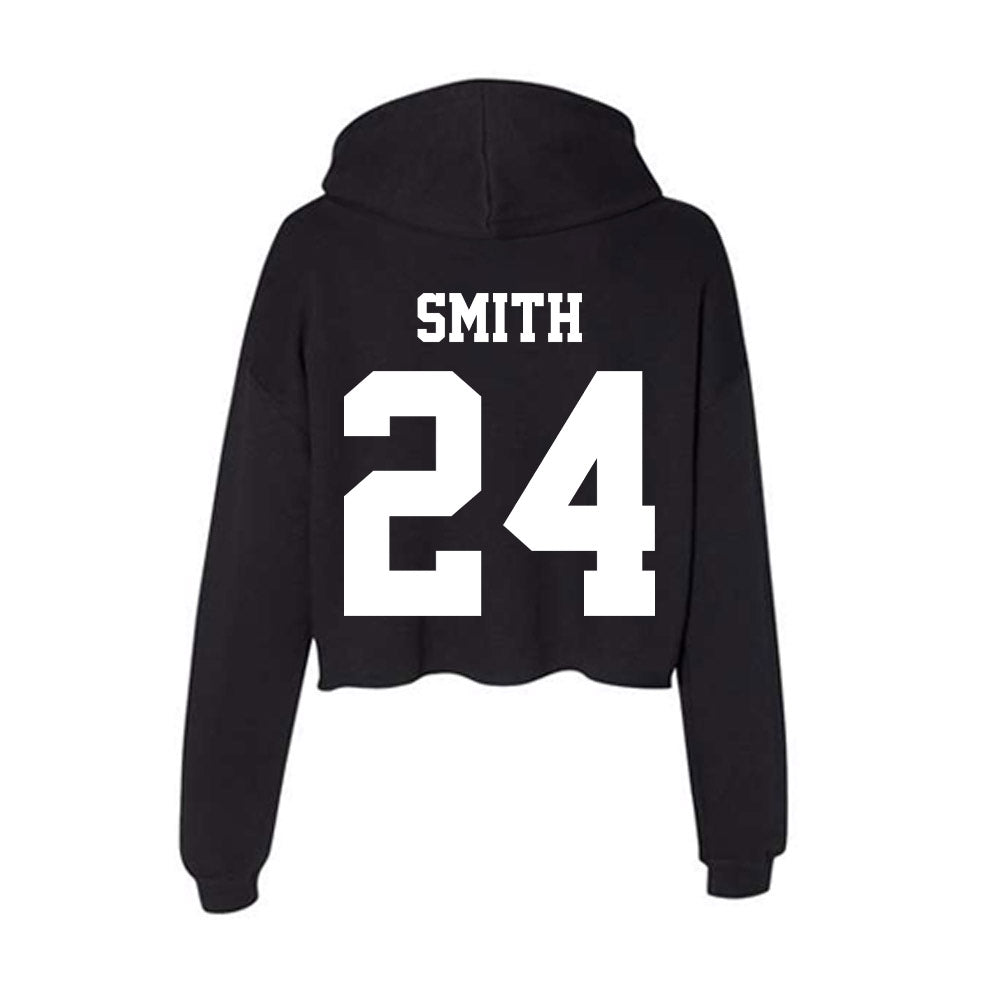 Penn State - NCAA Football : Corey Smith - Classic Shersey Women's Crop Fleece Hoodie-1