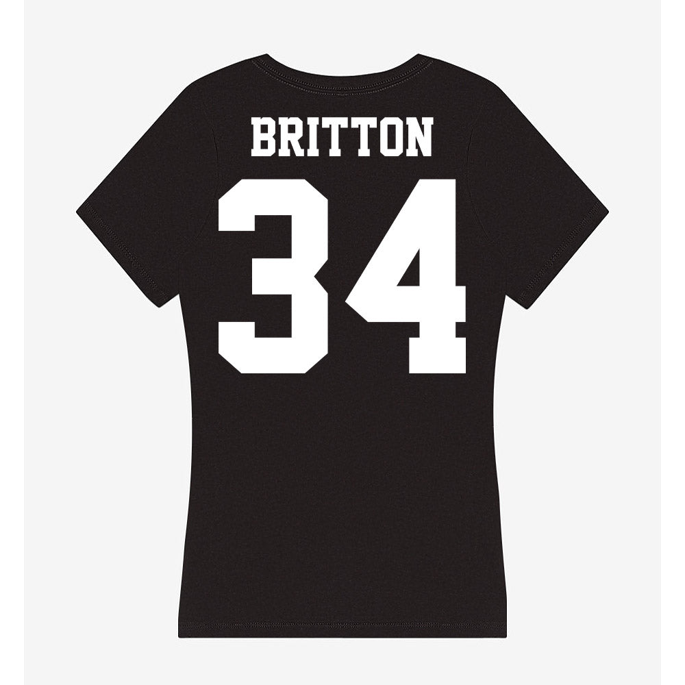 Penn State - NCAA Softball : Abigail Britton - Classic Shersey Women's V-Neck T-Shirt-1