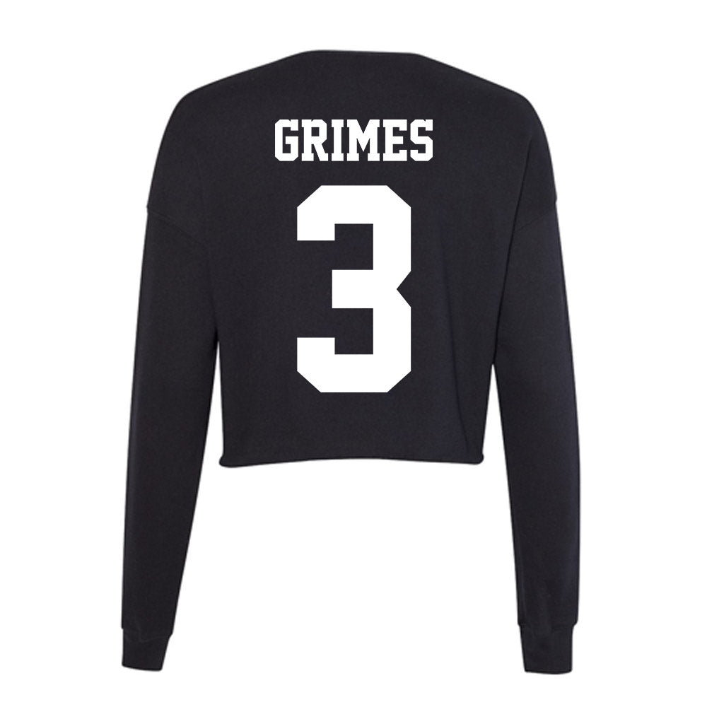 Penn State - NCAA Women's Volleyball : Gillian Grimes - Classic Shersey Women's Cropped Crew Fleece-1