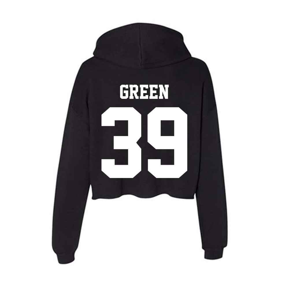 Penn State - NCAA Football : Jashaun Green - Classic Shersey Women's Crop Fleece Hoodie-1