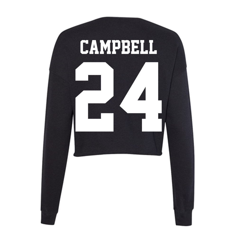 Penn State - NCAA Football : Amare Campbell - Classic Shersey Women's Cropped Crew Fleece-1