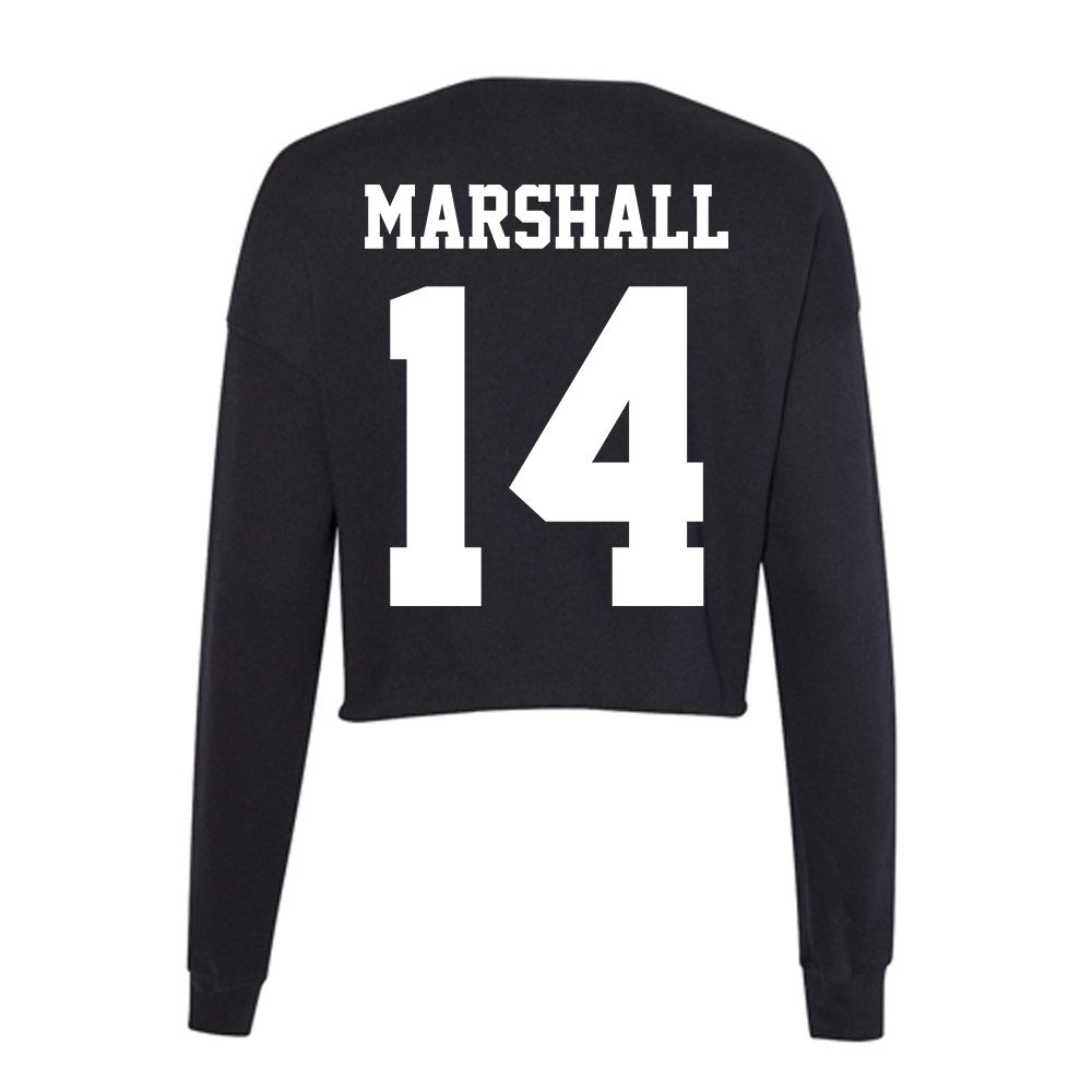 Penn State - NCAA Men's Soccer : Morgan Marshall - Classic Shersey Women's Cropped Crew Fleece-1
