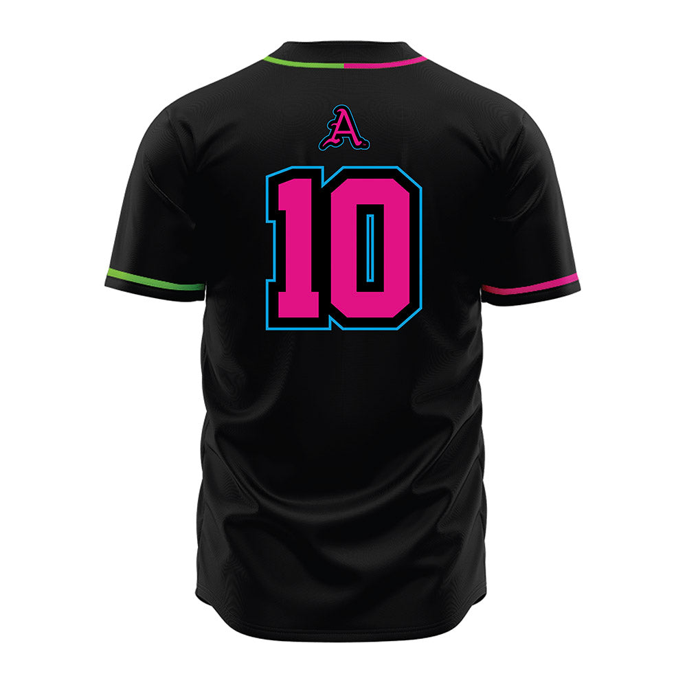 Arkansas - NCAA Baseball : Tyler Holland - Neon Dual-Tone Jersey-1