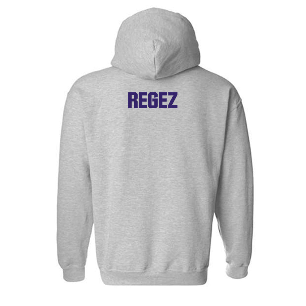 Portland - NCAA Men's Track & Field : Sam Regez - Classic Shersey Hooded Sweatshirt-1