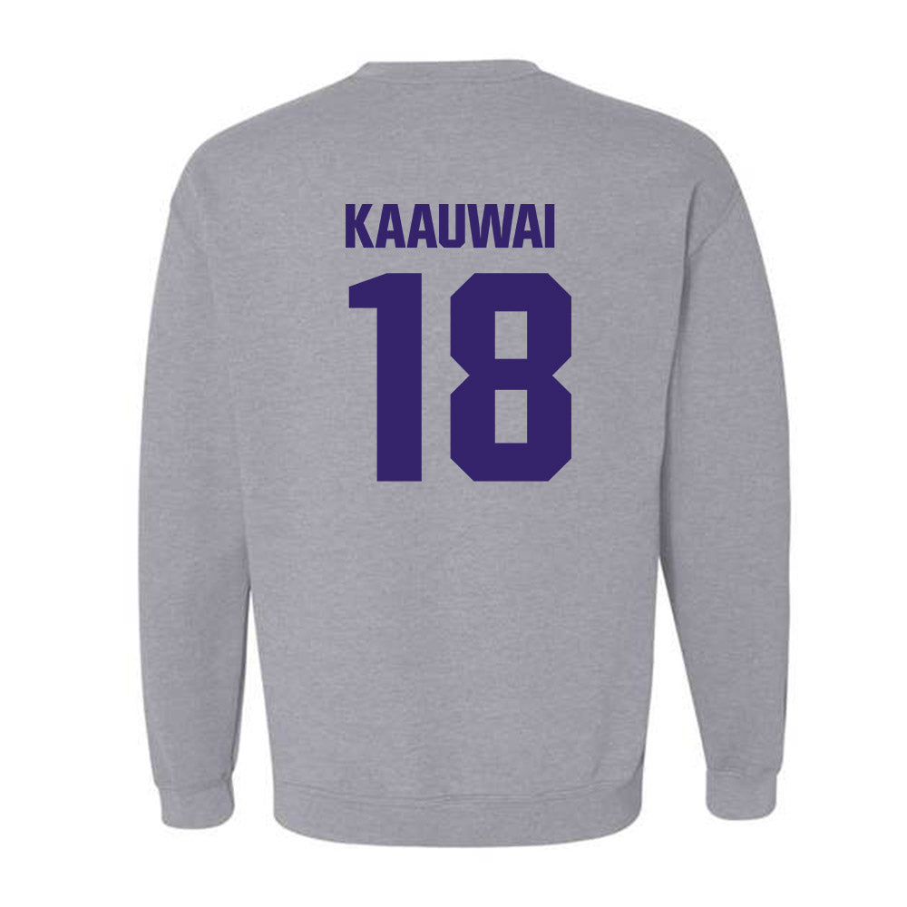 Portland - NCAA Women's Volleyball : Taina Kaauwai - Classic Shersey Crewneck Sweatshirt-1