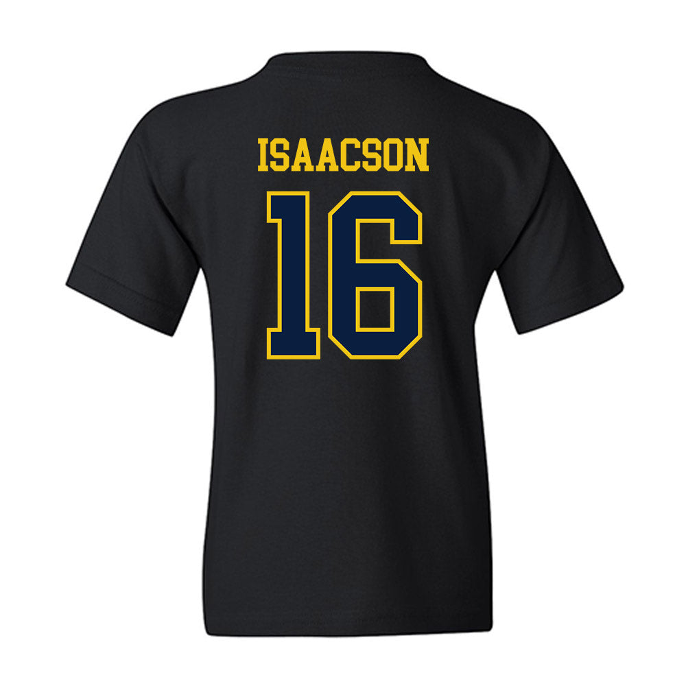 Michigan - NCAA Women's Lacrosse : Kassidy Isaacson - Sports Shersey Youth T-Shirt-1