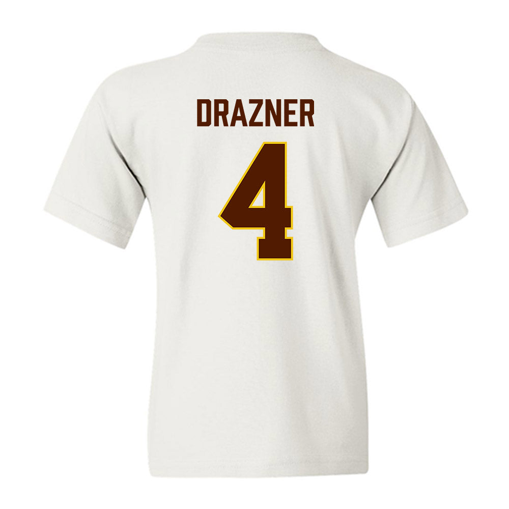 Western Michigan - NCAA Men's Ice Hockey : Robby Drazner - Replica Shersey Youth T-Shirt-1