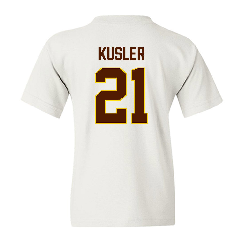Western Michigan - NCAA Men's Ice Hockey : Ryan Kusler - Replica Shersey Youth T-Shirt-1