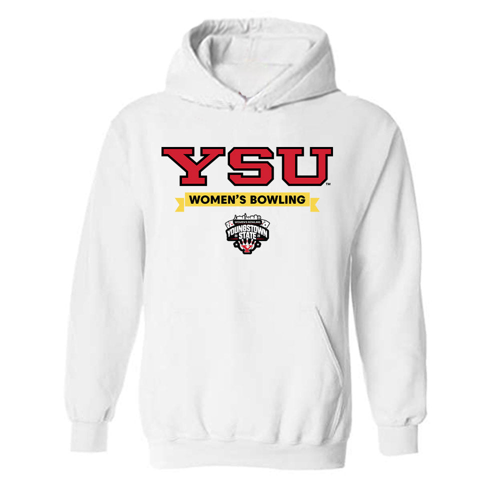 Youngstown State - NCAA Women's Bowling : Leyna Kratzer - Classic Shersey Hooded Sweatshirt-0