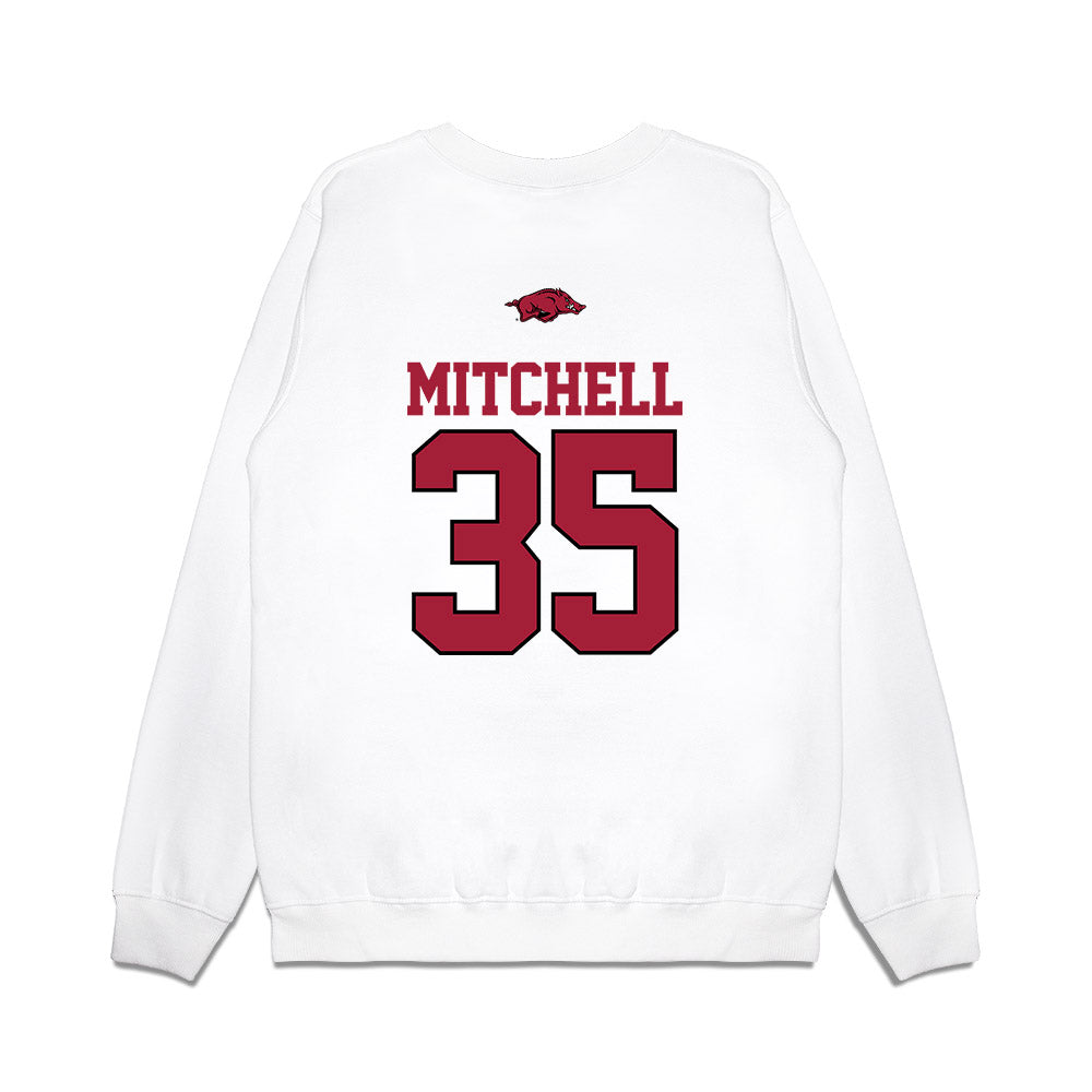 Arkansas - NCAA Baseball : Cayden Mitchell - USA Premium Crewneck Sweatshirt-1