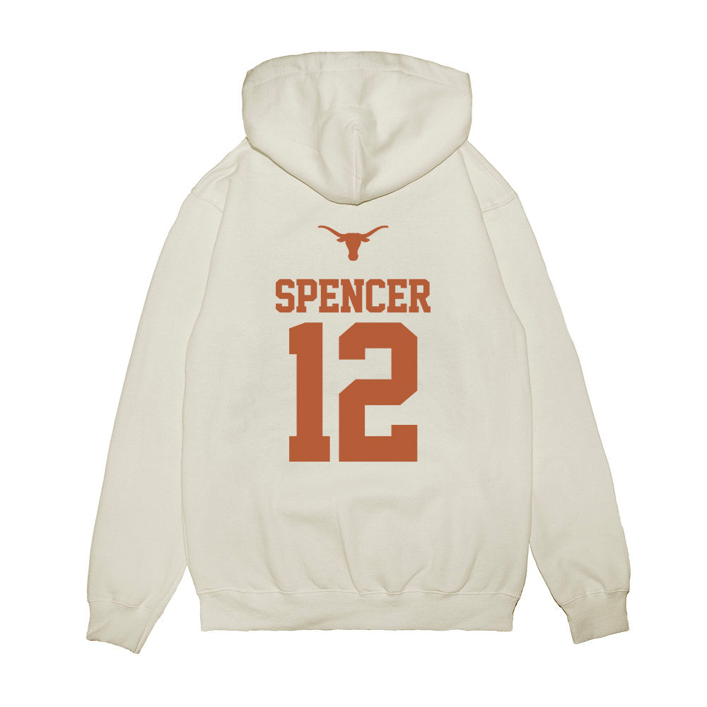 Texas - NCAA Baseball : Jared Spencer - USA Raglan Premium Hooded Sweatshirt-1