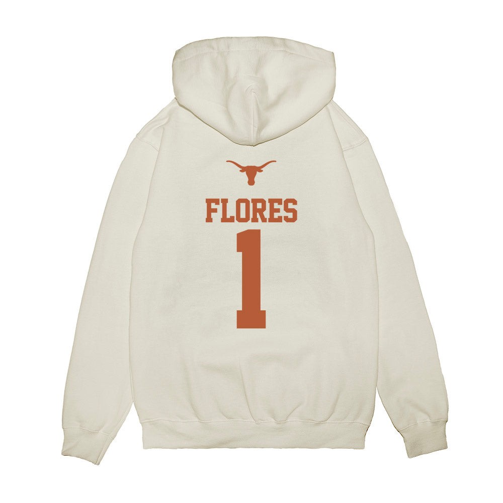 Texas - NCAA Baseball : jalin flores - USA Raglan Premium Hooded Sweatshirt-1