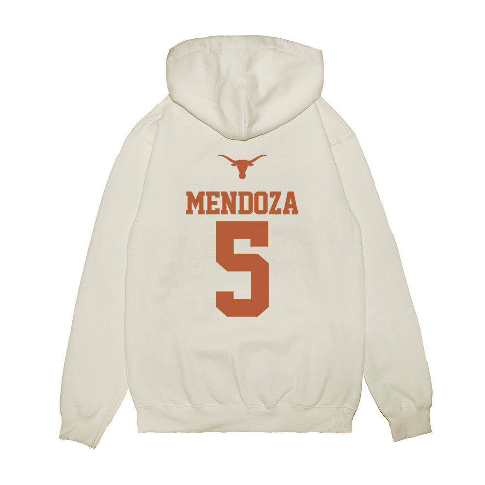 Texas - NCAA Baseball : Ethan Mendoza - USA Raglan Premium Hooded Sweatshirt-1
