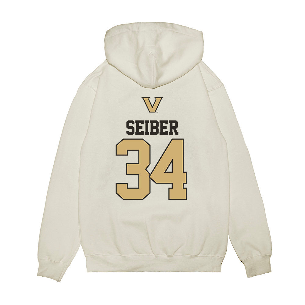 Vanderbilt - NCAA Baseball : Brennan Seiber - USA Premium Hooded Sweatshirt-1