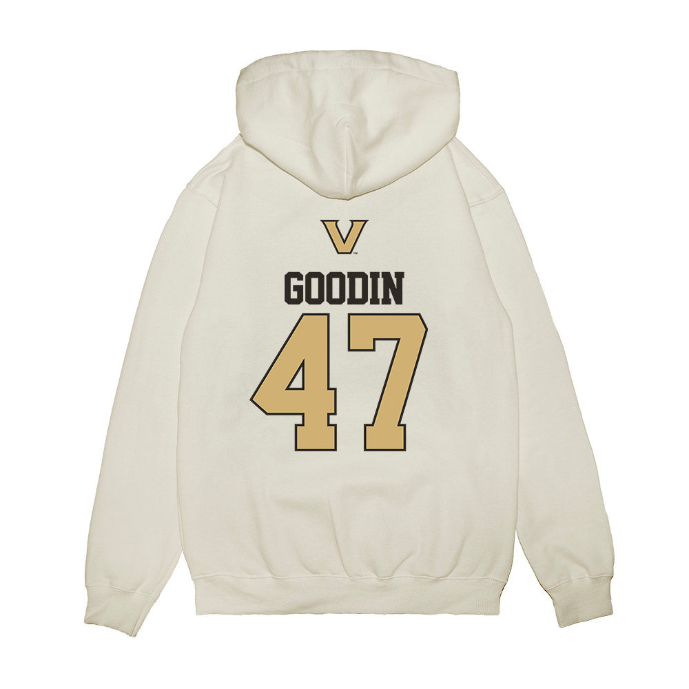 Vanderbilt - NCAA Baseball : Tommy Goodin - USA Premium Hooded Sweatshirt-1