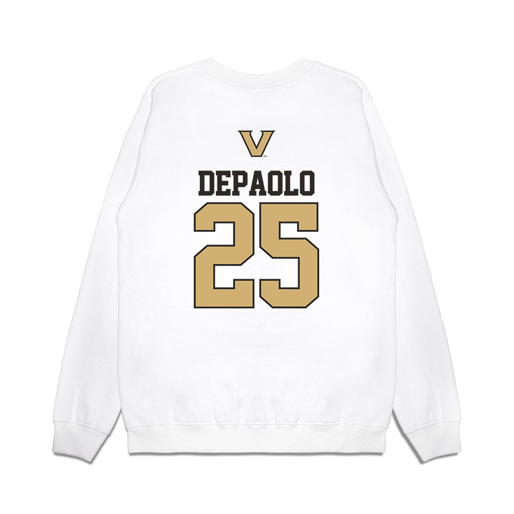 Vanderbilt - NCAA Baseball : AJ DePaolo - USA Premium Crewneck Sweatshirt-1