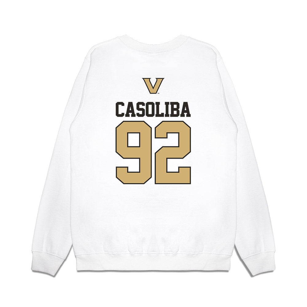 Vanderbilt - NCAA Baseball : Adria Casoliba - USA Premium Crewneck Sweatshirt-1