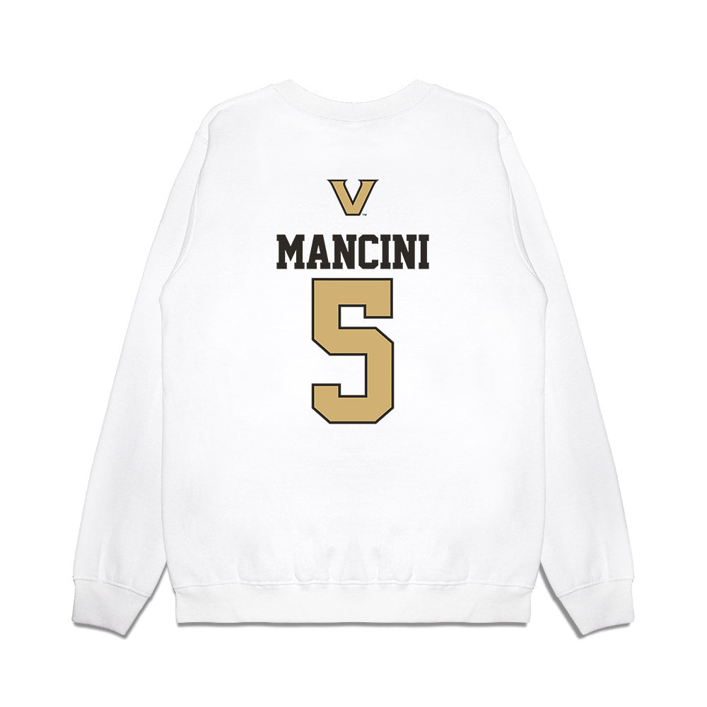 Vanderbilt - NCAA Baseball : Mike Mancini - USA Premium Crewneck Sweatshirt-1