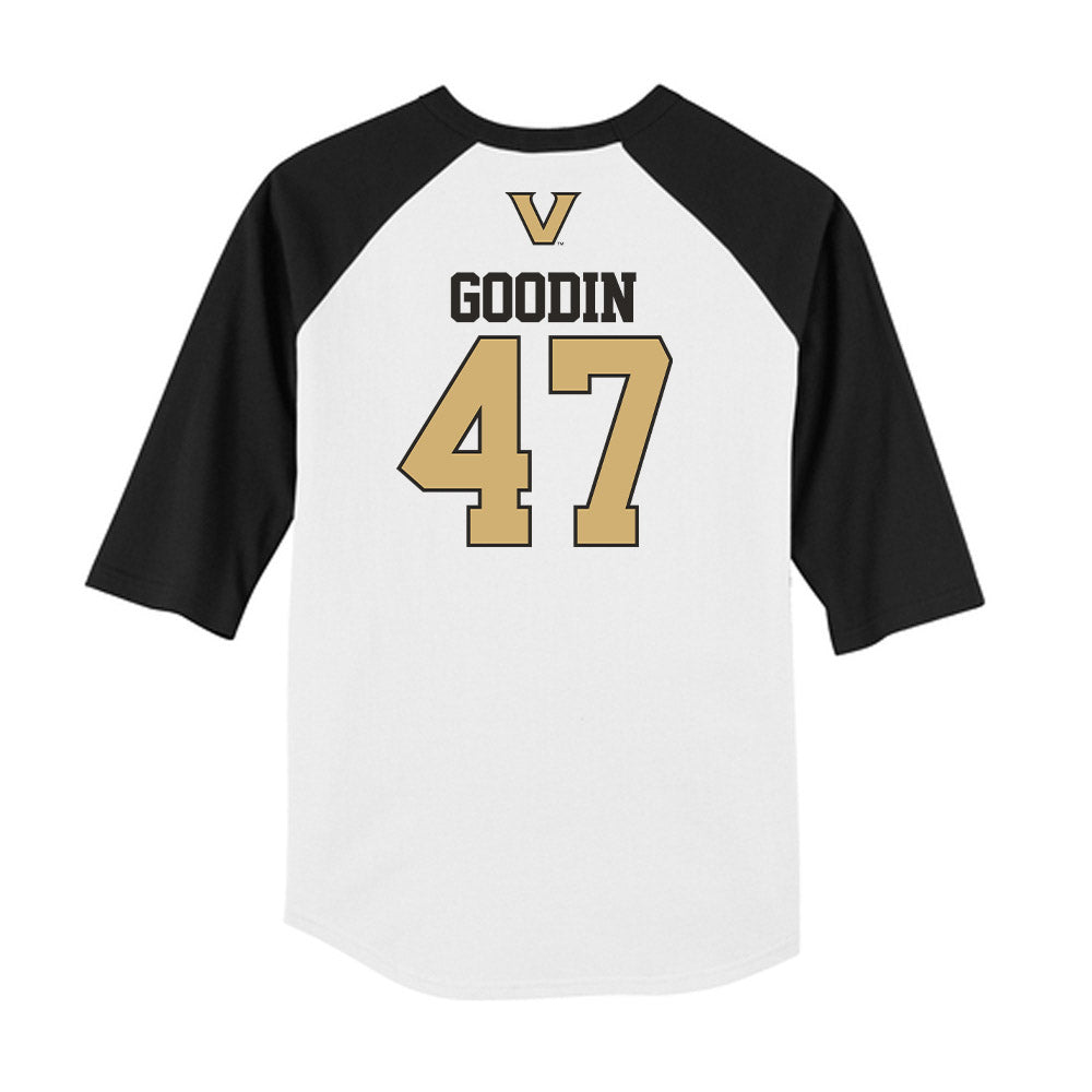 Vanderbilt - NCAA Baseball : Tommy Goodin - USA Raglan Shirt-1