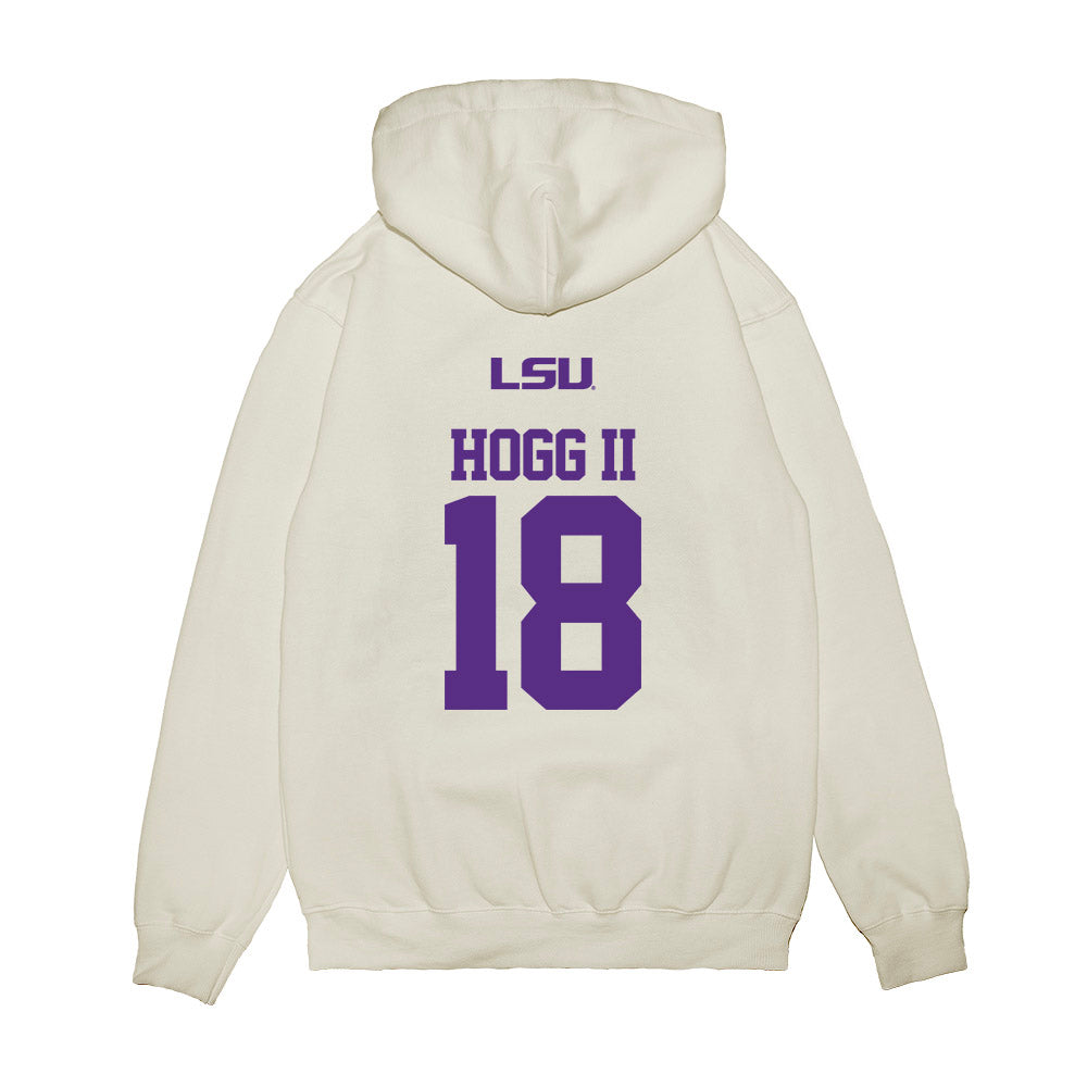 LSU - NCAA Baseball : David Hogg II - USA Premium Hooded Sweatshirt-1