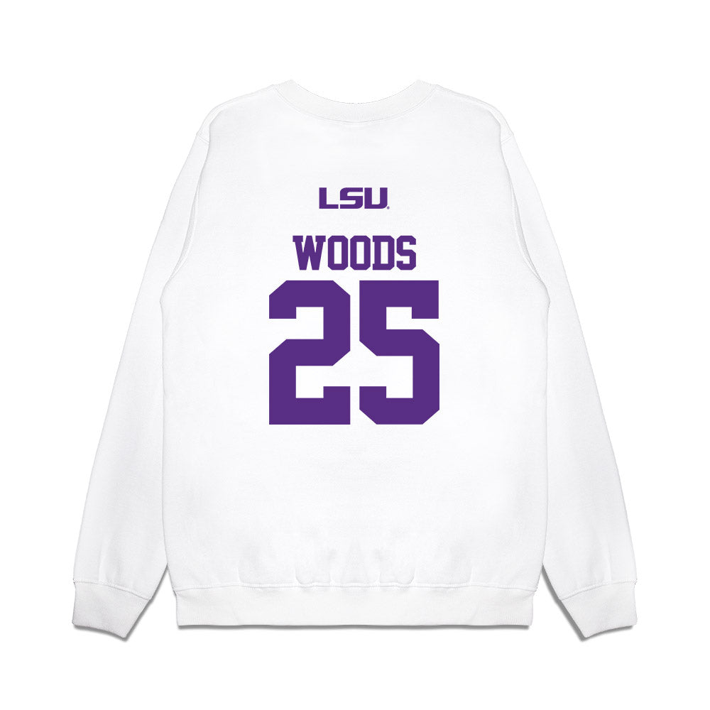 LSU - NCAA Baseball : Kade Woods - USA Premium Crewneck Sweatshirt-1