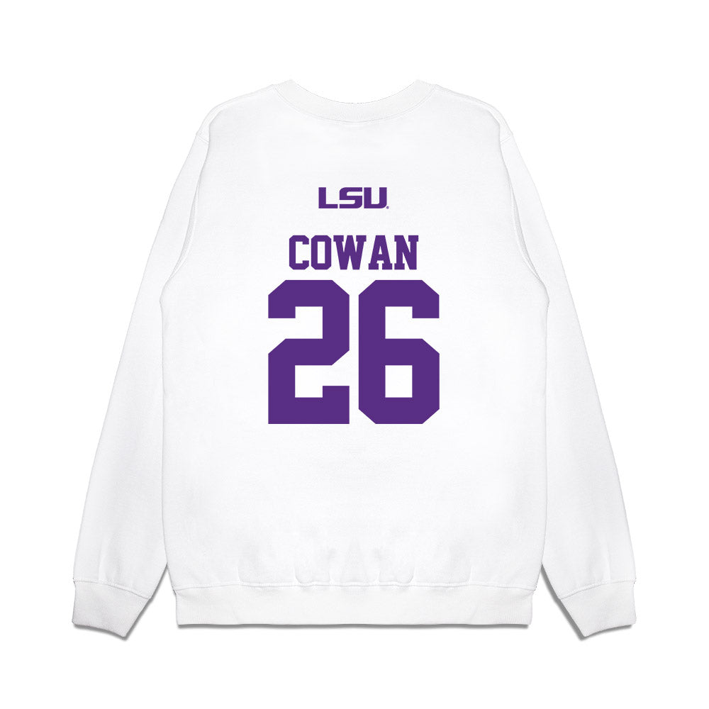 LSU - NCAA Baseball : Zac Cowan - USA Premium Crewneck Sweatshirt-1