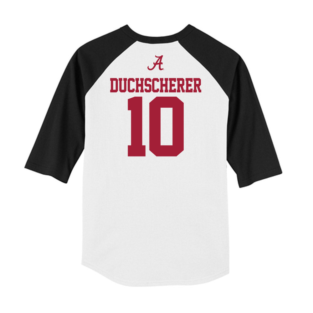 Alabama - NCAA Softball : Abby Duchscherer - USA Raglan Raglan Shirt-1