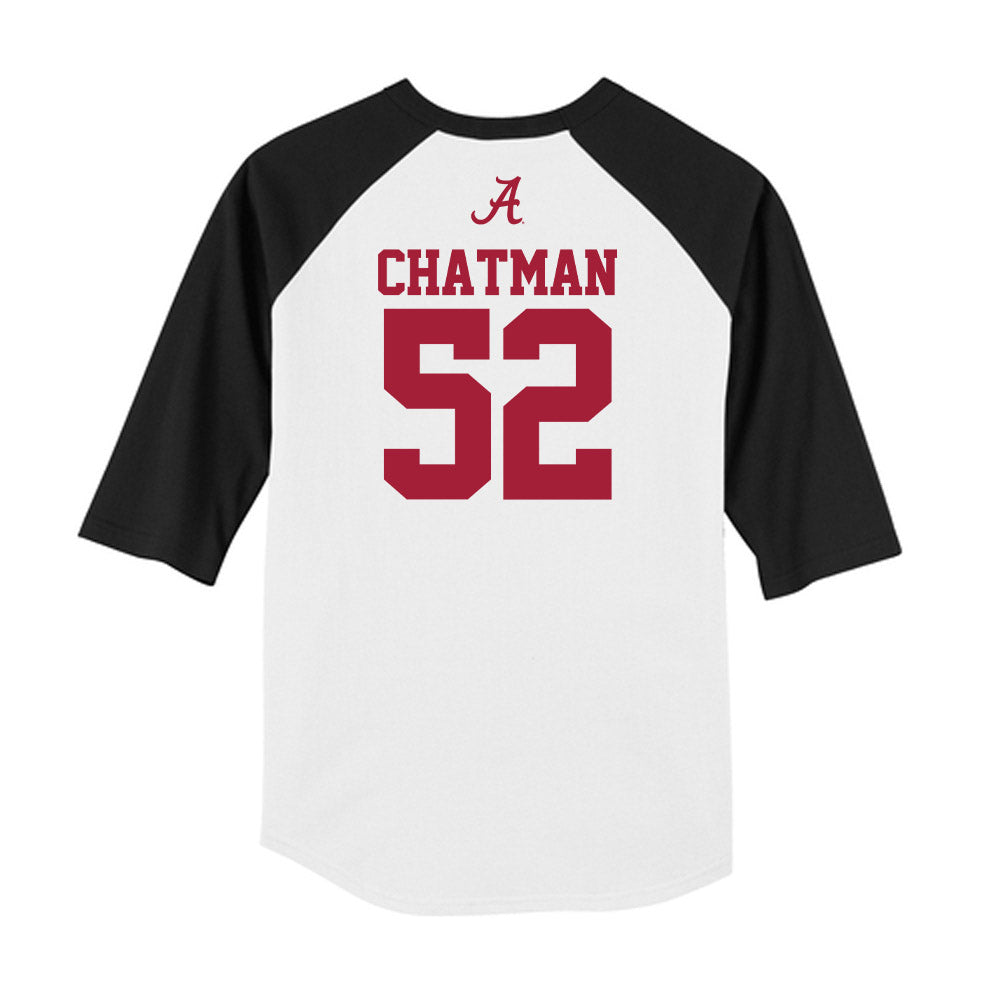 Alabama - NCAA Football : Braylon Chatman - USA Raglan Raglan Shirt-1