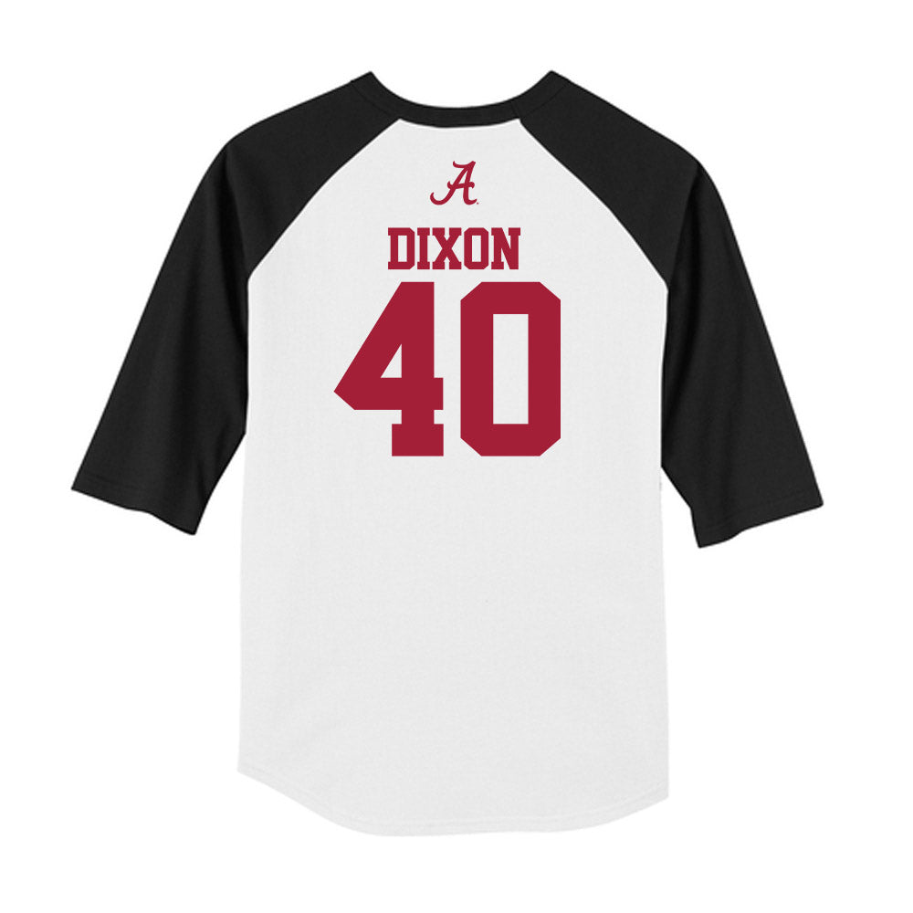 Alabama - NCAA Football : Sterling Dixon - USA Raglan Raglan Shirt-1