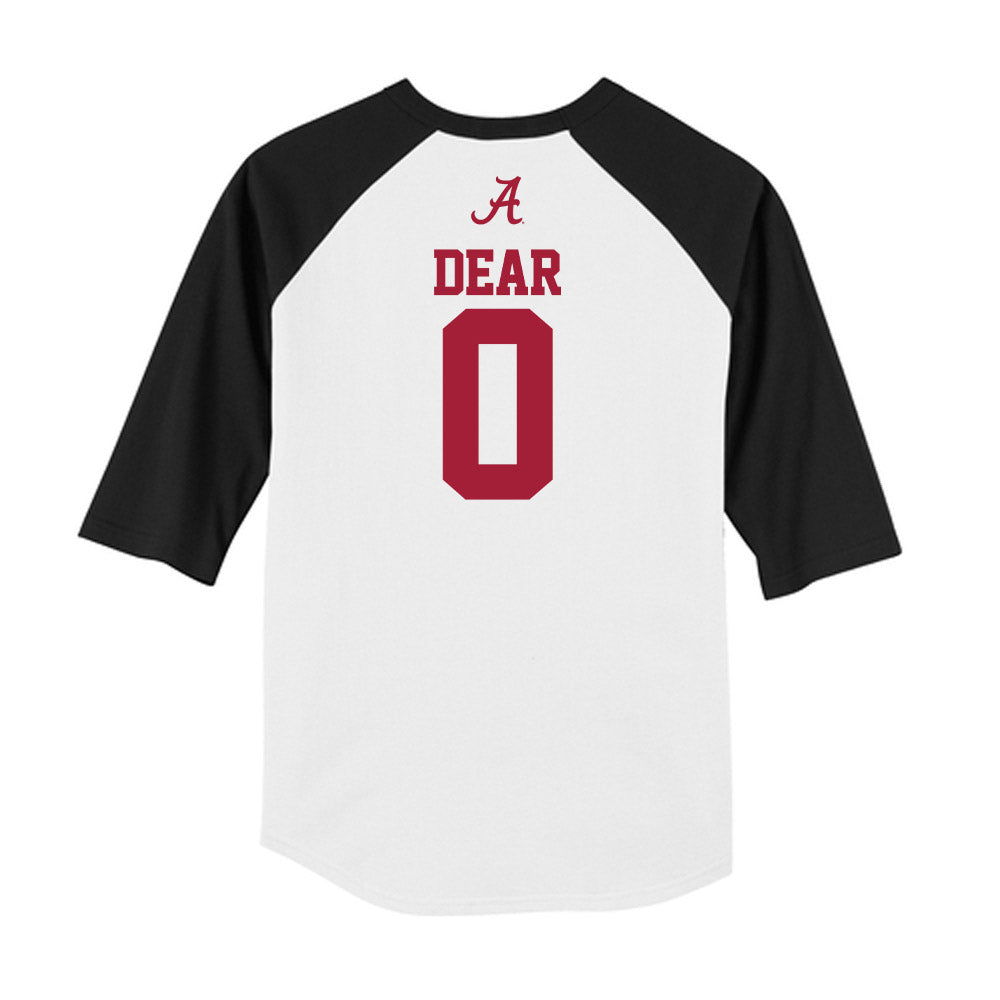 Alabama - NCAA Football : AK Dear - USA Raglan Raglan Shirt-1