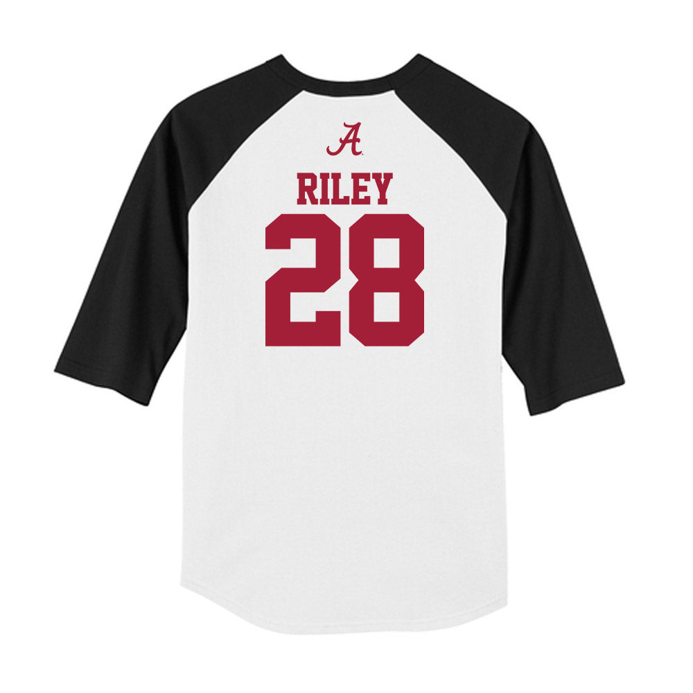 Alabama - NCAA Football : Kevin Riley - USA Raglan Raglan Shirt-1