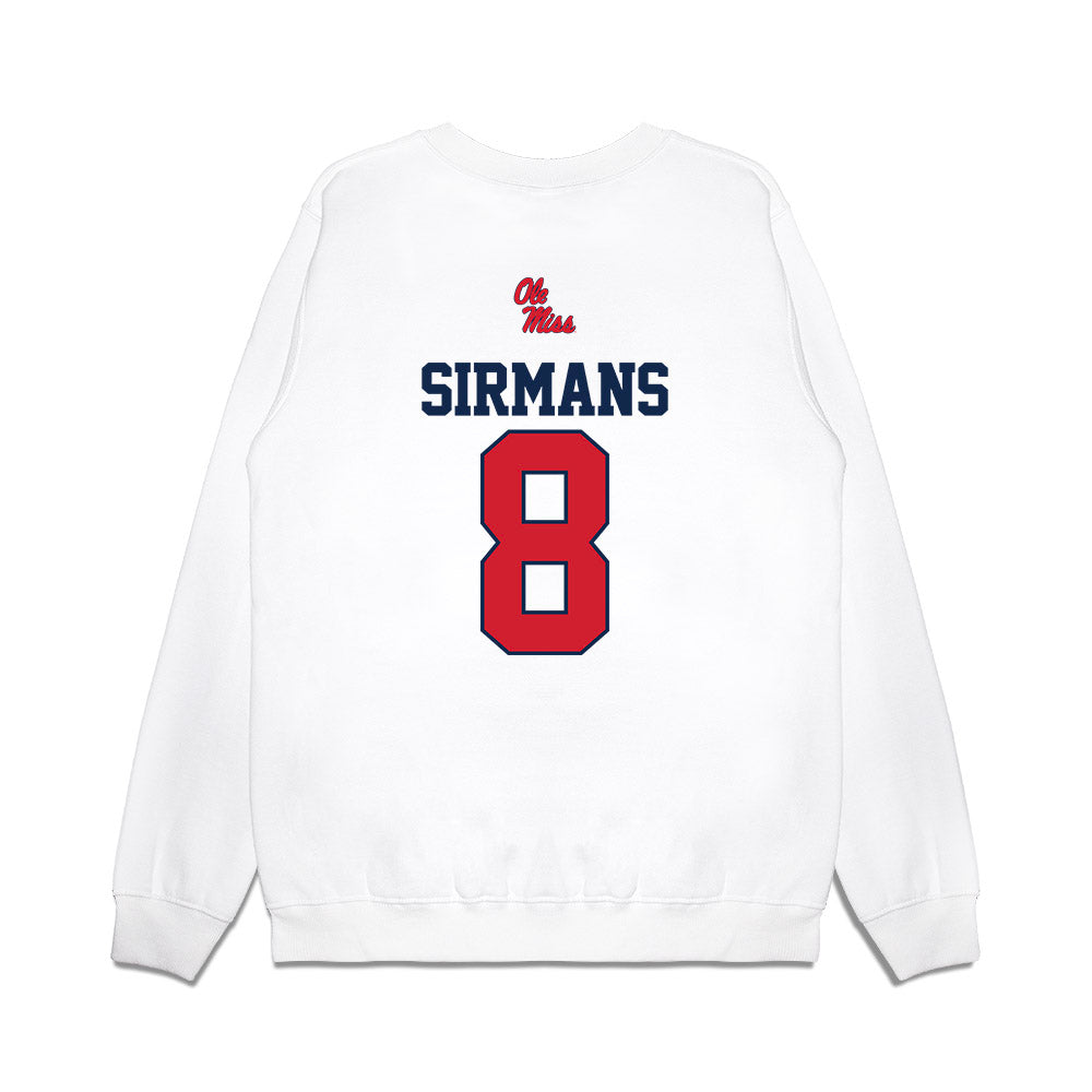 Ole Miss - NCAA Baseball : Tate Sirmans - USA Premium Crewneck Sweatshirt-1