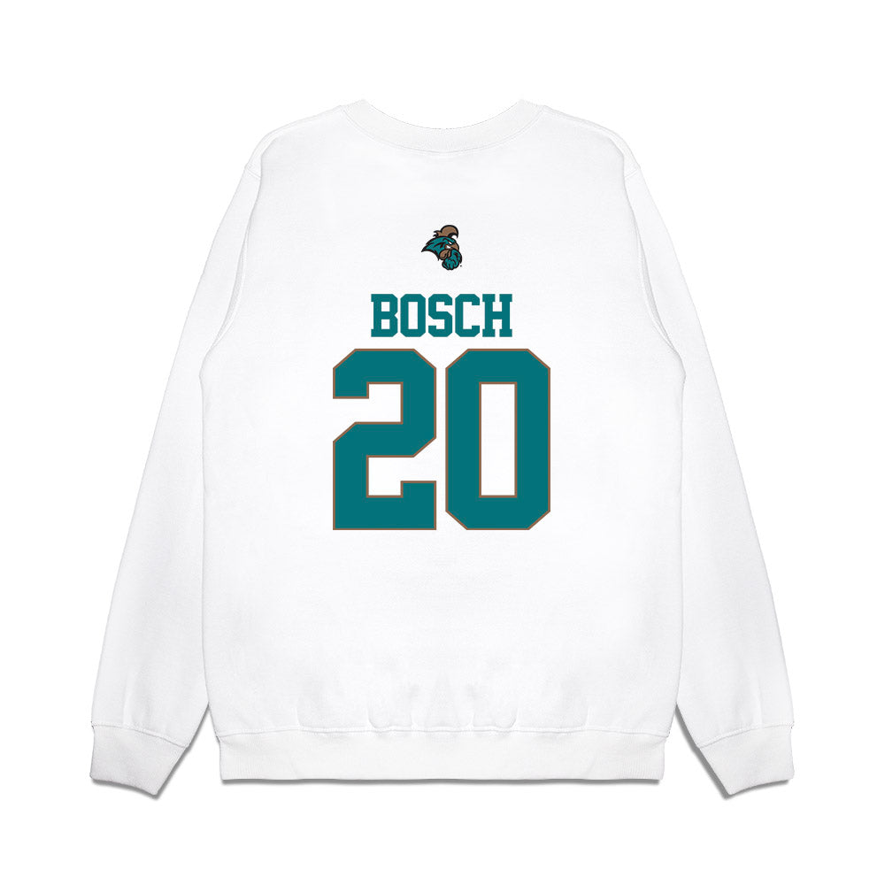 Coastal Carolina - NCAA Baseball : Case Bosch - USA Premium Crewneck Sweatshirt-1