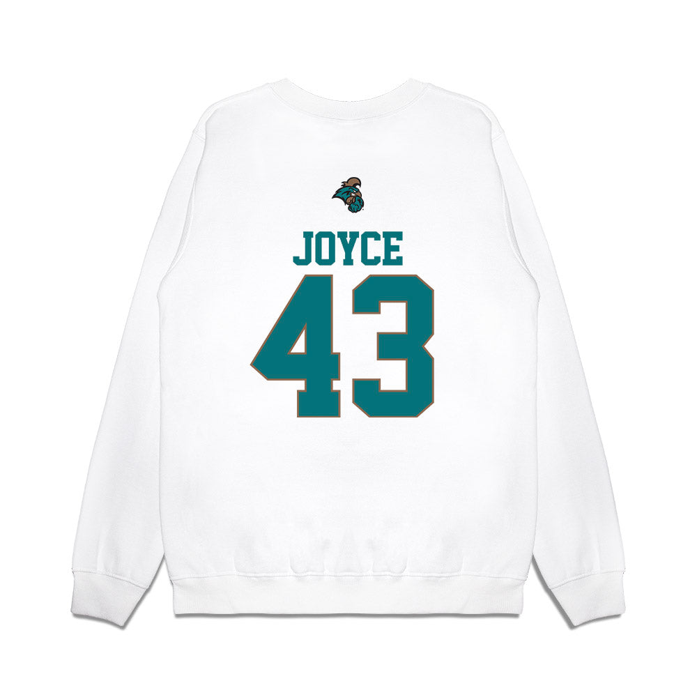 Coastal Carolina - NCAA Baseball : Matt Joyce - USA Premium Crewneck Sweatshirt-1
