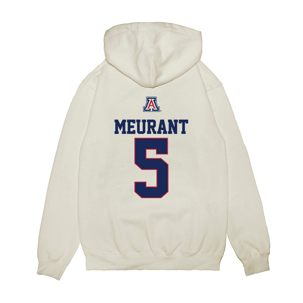 Arizona - NCAA Baseball : Mathis Meurant - USA Raglan Premium Hooded Sweatshirt-1