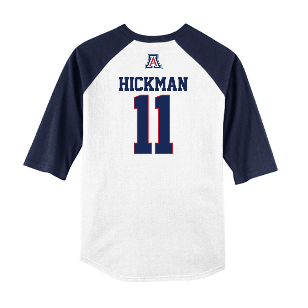 Arizona - NCAA Baseball : Benton Hickman - USA Raglan Raglan Shirt-1
